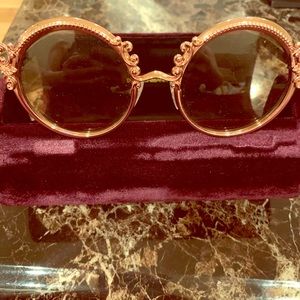 Dolce and Gabbana Round Sunglasses